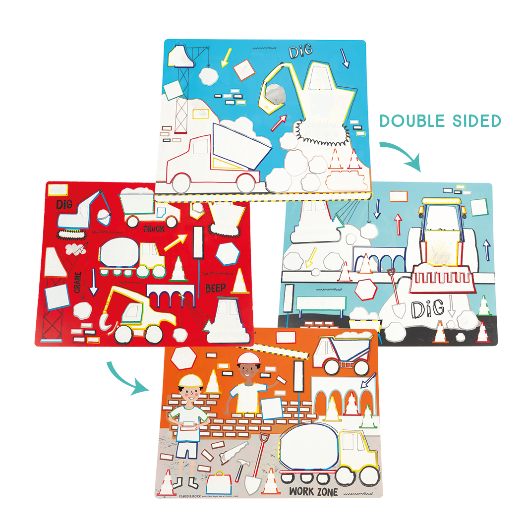 MAGIC WATER PLACEMATS - CONSTRUCTION