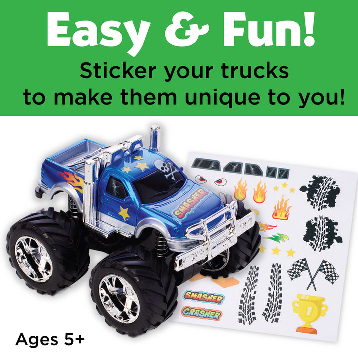 DECORATE MONSTER TRUCKS