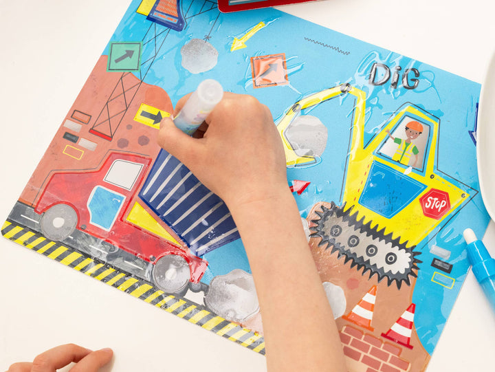 MAGIC WATER PLACEMATS - CONSTRUCTION