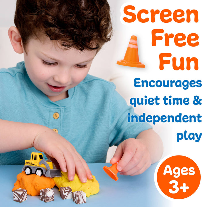 SENSORY MINI JAR | CONSTRUCTION