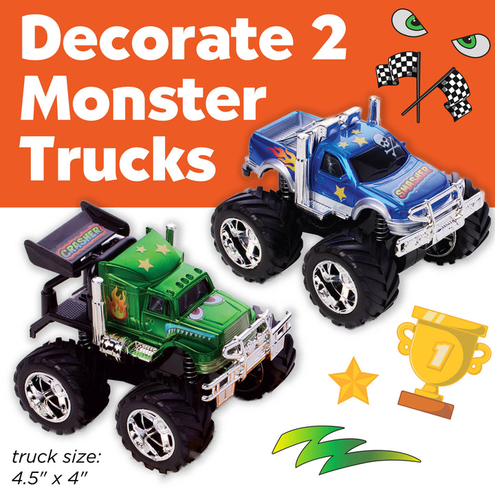 DECORATE MONSTER TRUCKS