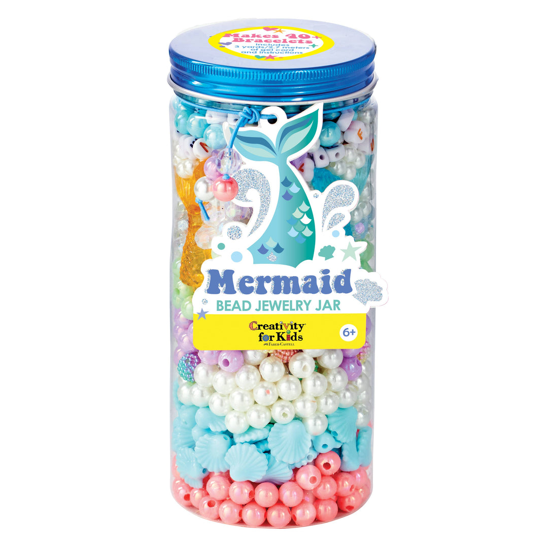 BEAD JEWELRY JARS - MERMAID