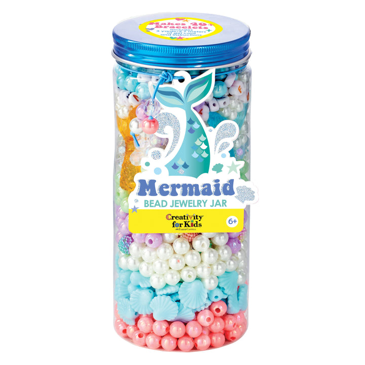 BEAD JEWELRY JARS - MERMAID