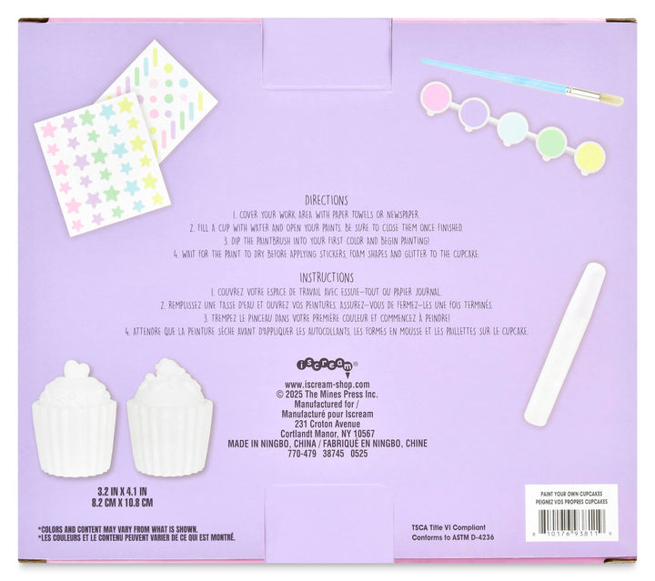 PAINT YOUR OWN CUPCAKES