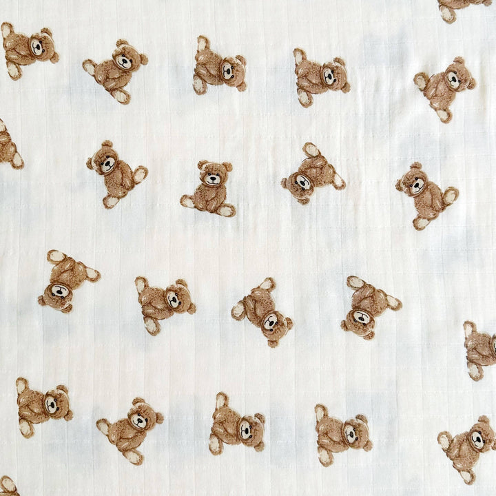 SWADDLE BLANKET| TEDDY BEAR