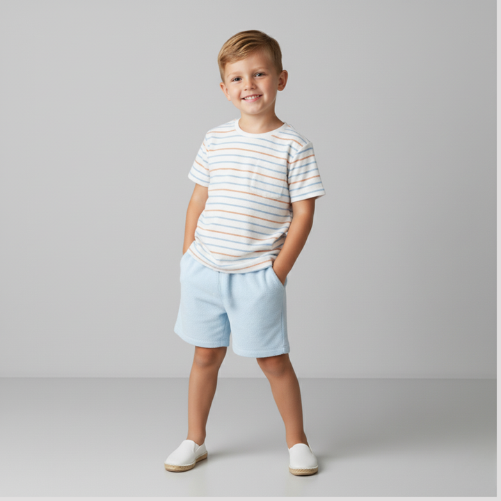 CABANA STRIPES SHORT SET