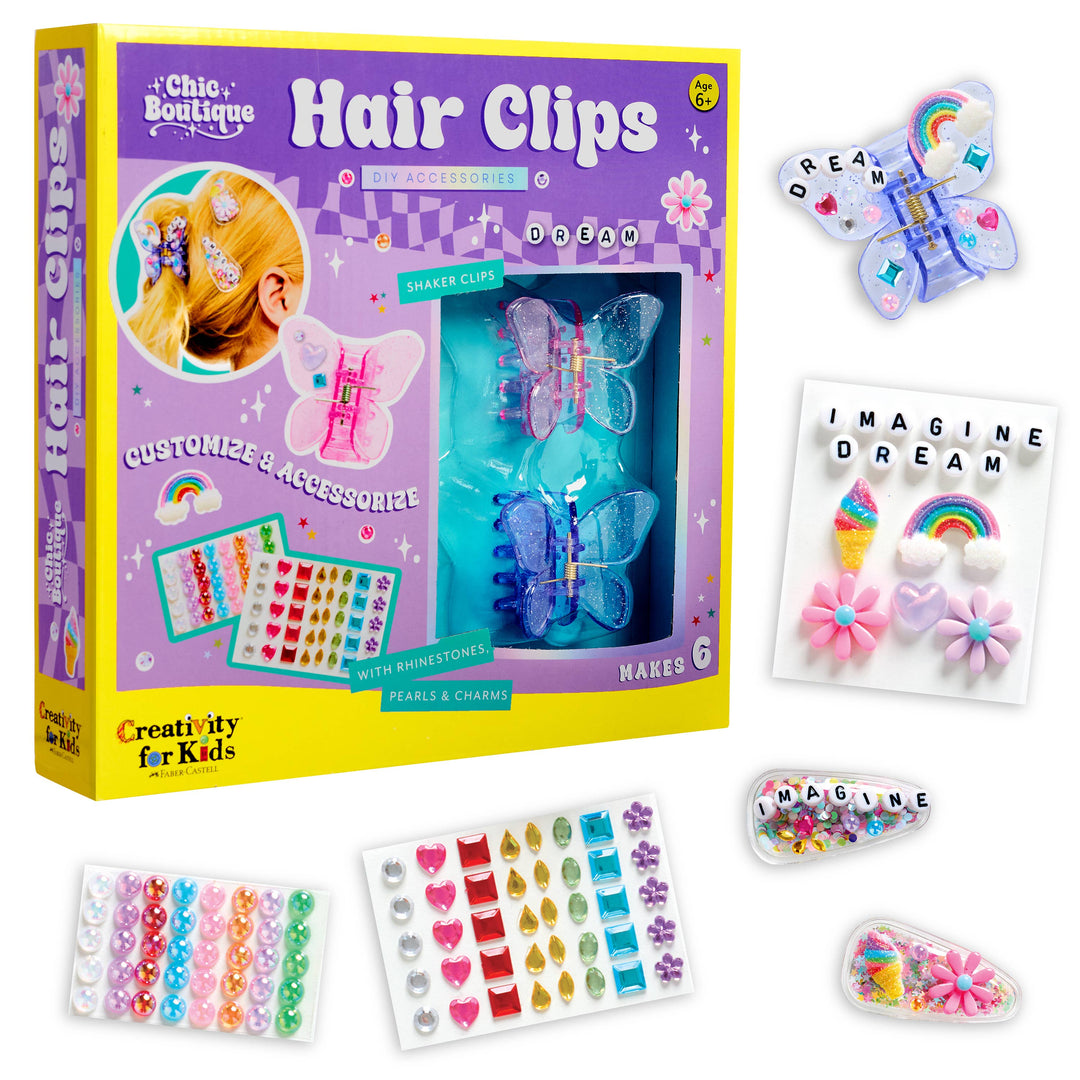 DIY HAIR CLIPS