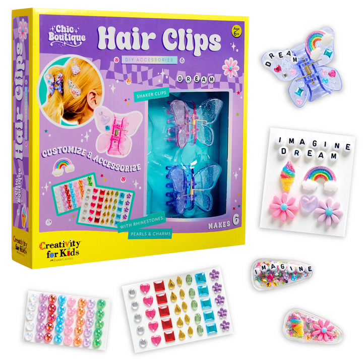DIY HAIR CLIPS