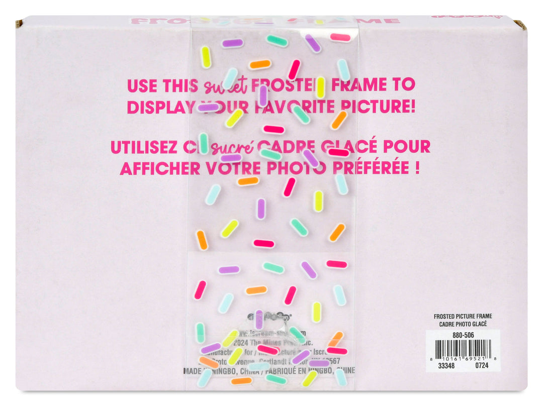 FROSTED PICTURE FRAME