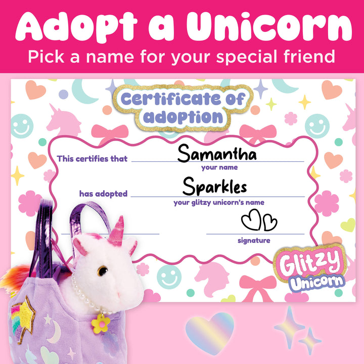 DECORATE A GLITZY UNICORN KIT