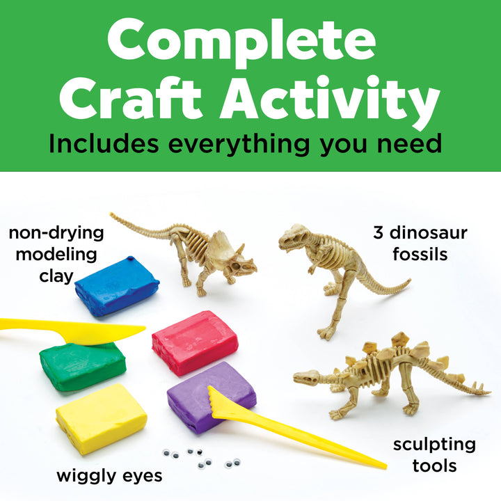 CREATE WITH CLAY DINOSAURS