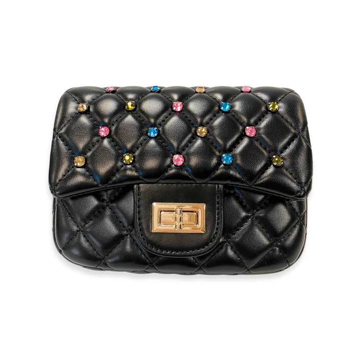 COLORFUL GEMS PURSE | CREAM