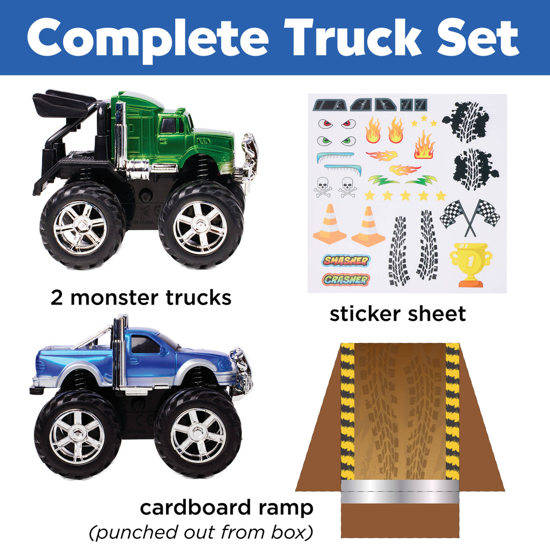DECORATE MONSTER TRUCKS