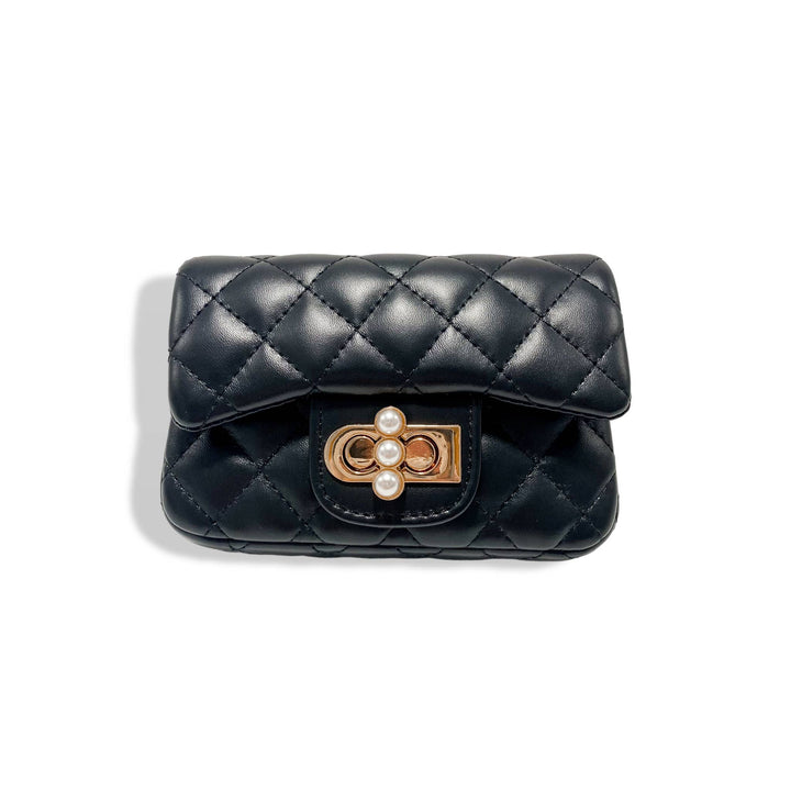 PEARL CLOSURE PURSE | PURPLE