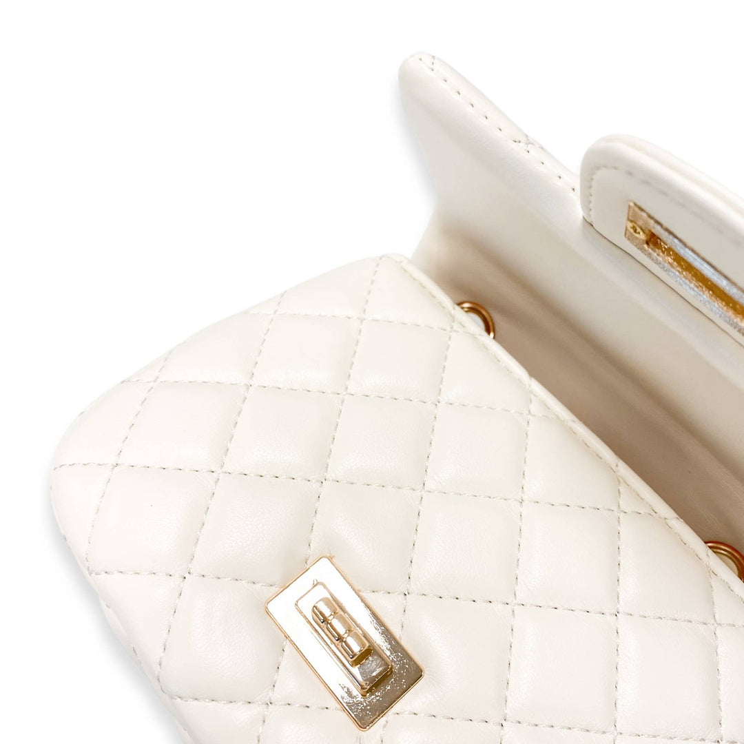 COLORFUL GEMS PURSE | CREAM