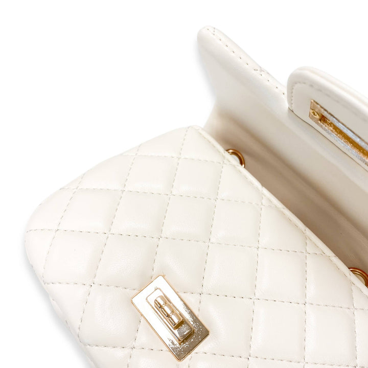 COLORFUL GEMS PURSE | CREAM