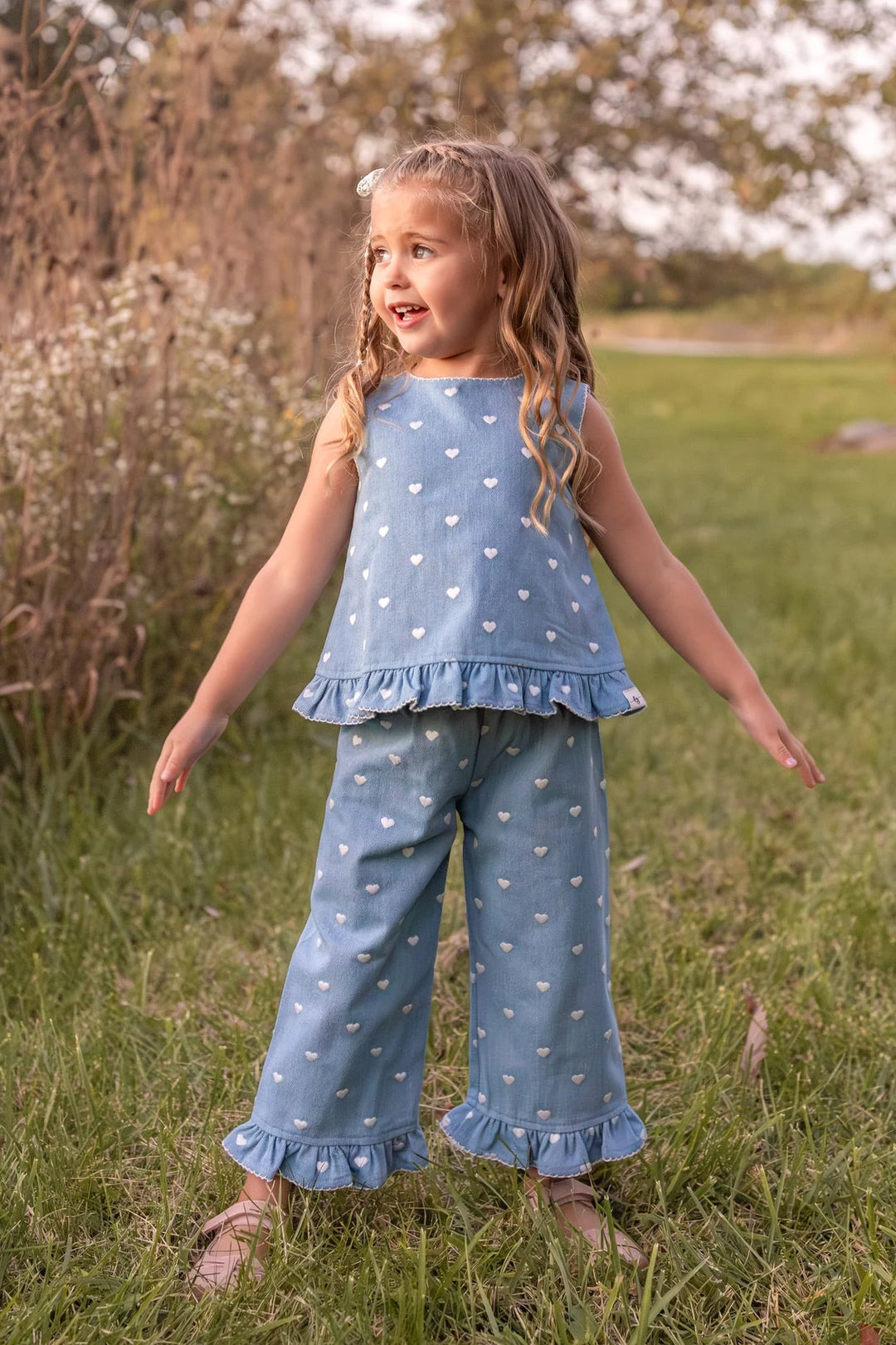 DENIM DOLLY SET