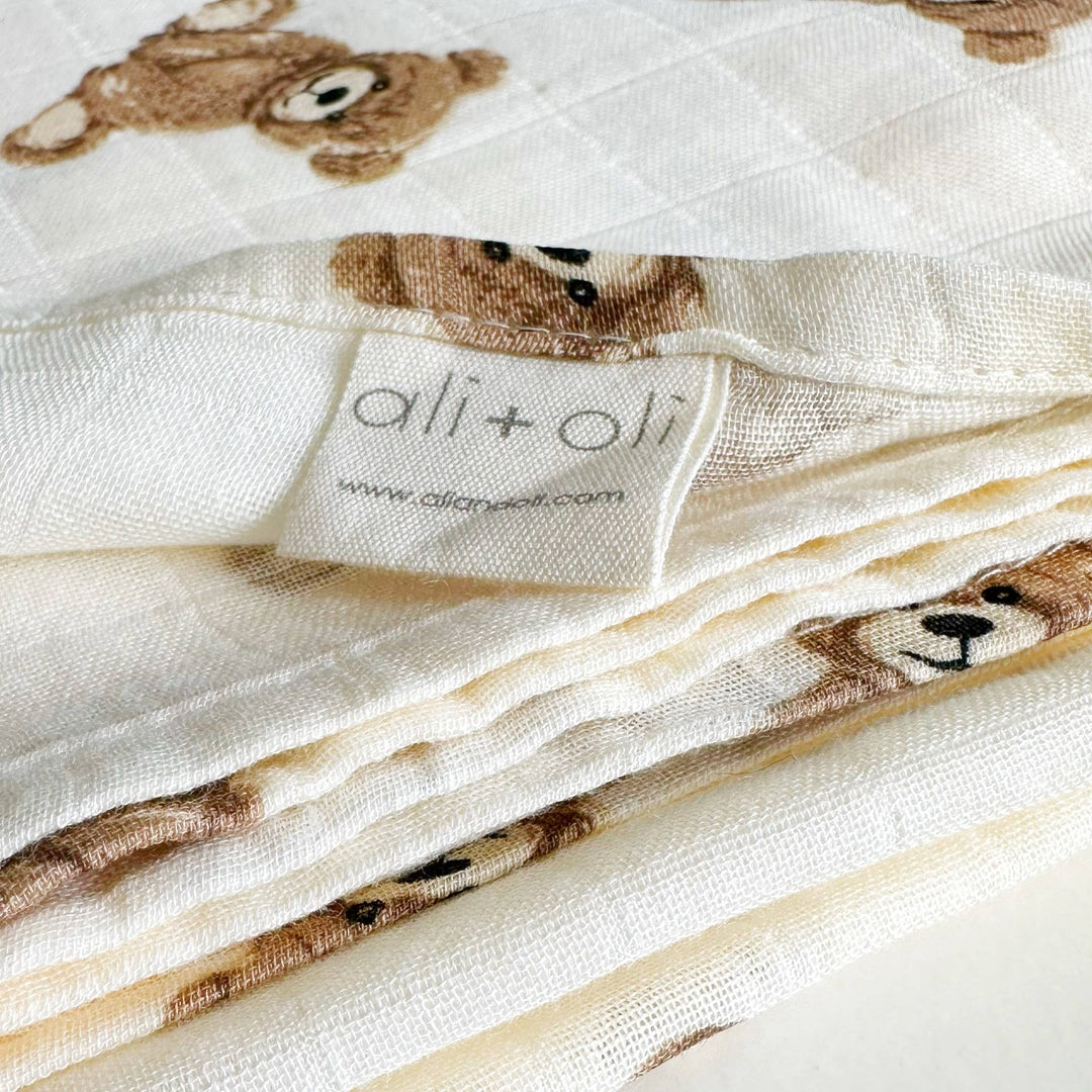 SWADDLE BLANKET| TEDDY BEAR