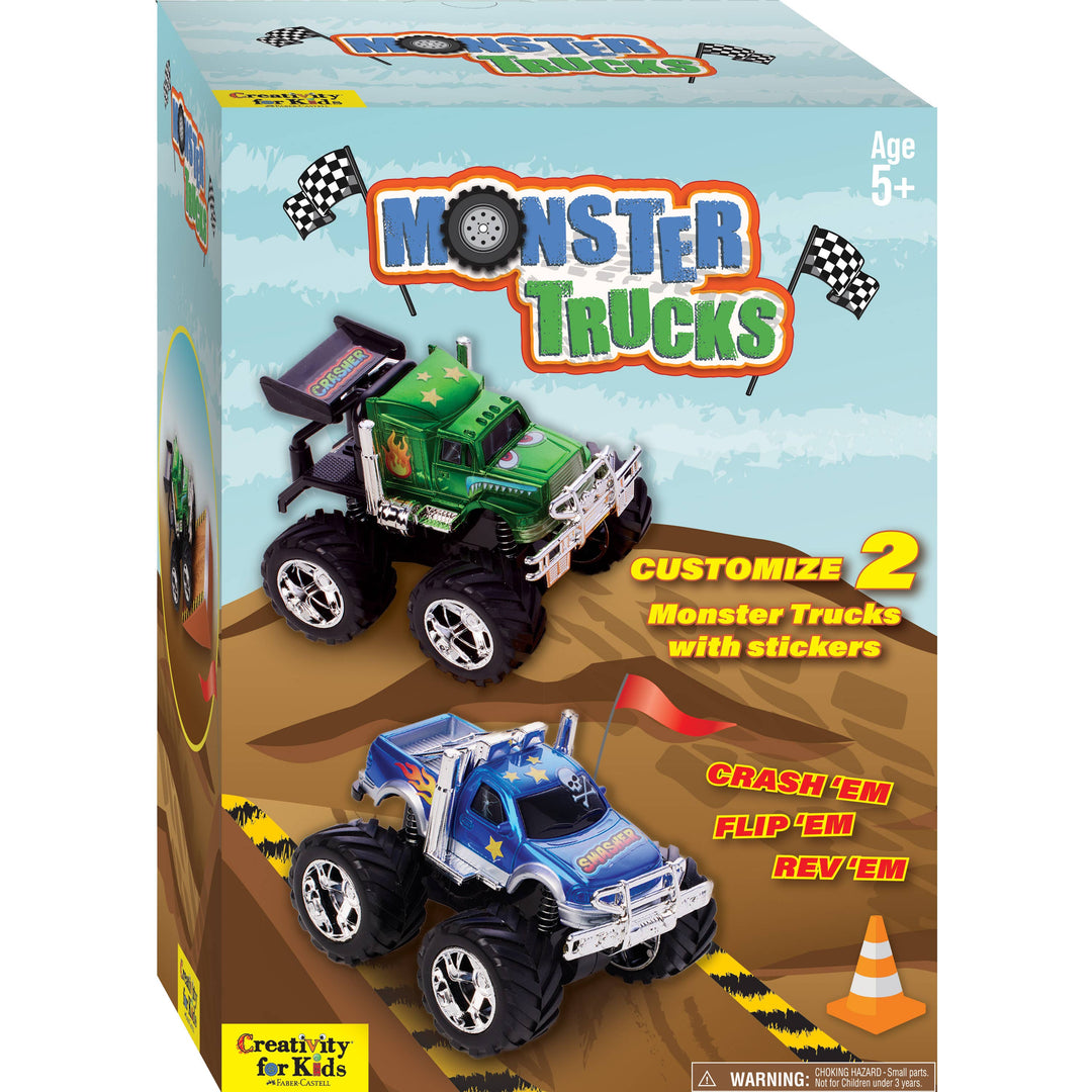 DECORATE MONSTER TRUCKS