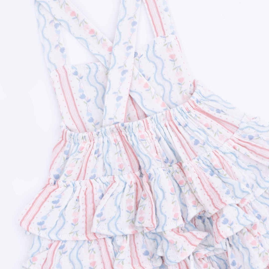 RUFFLE SUNSUIT | TULIP STRIPE