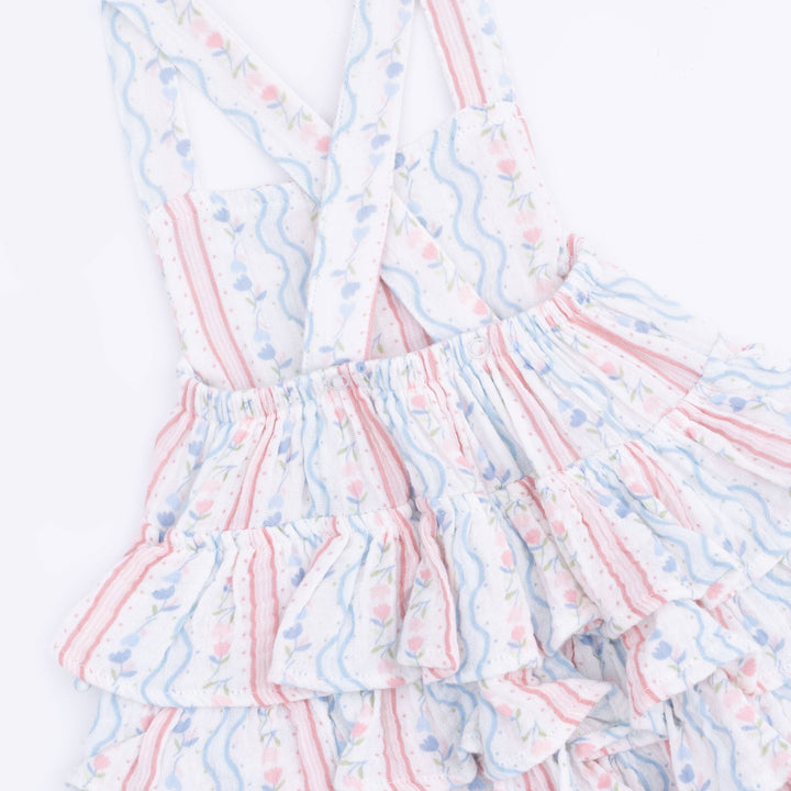 RUFFLE SUNSUIT | TULIP STRIPE