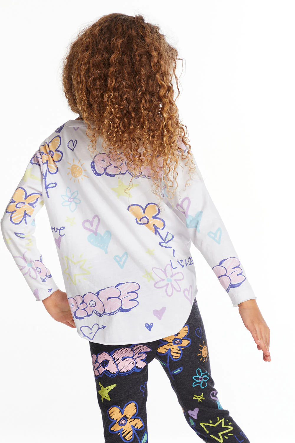 PEACE & LOVE L/S SHIRT