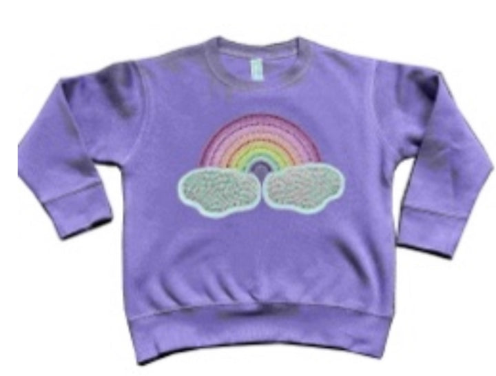 RAINBOW SWEATER | LAVENDER