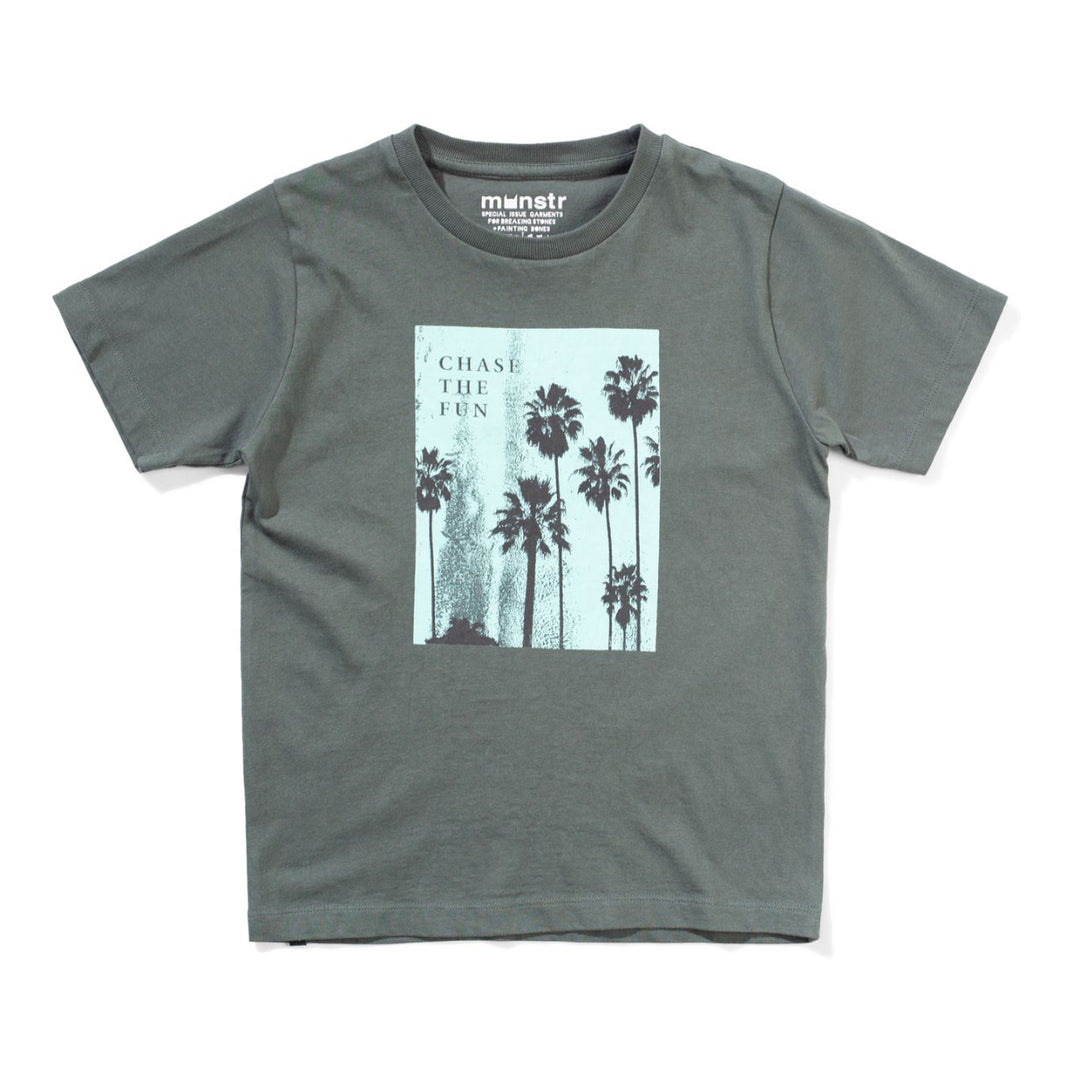 CHASE TEE - OCEAN GREEN