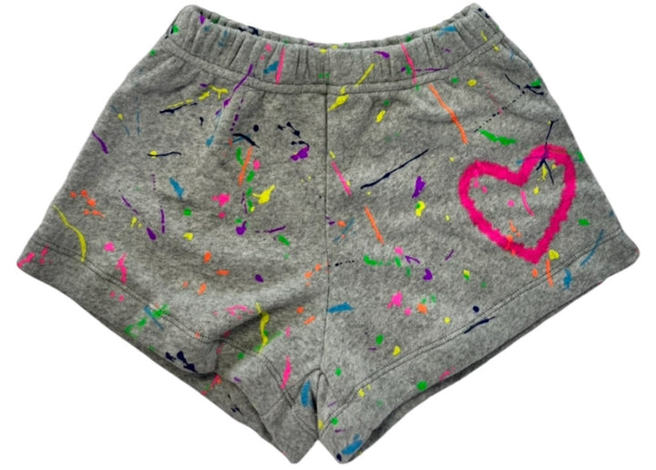 PAINT SPLATTER SHORTS