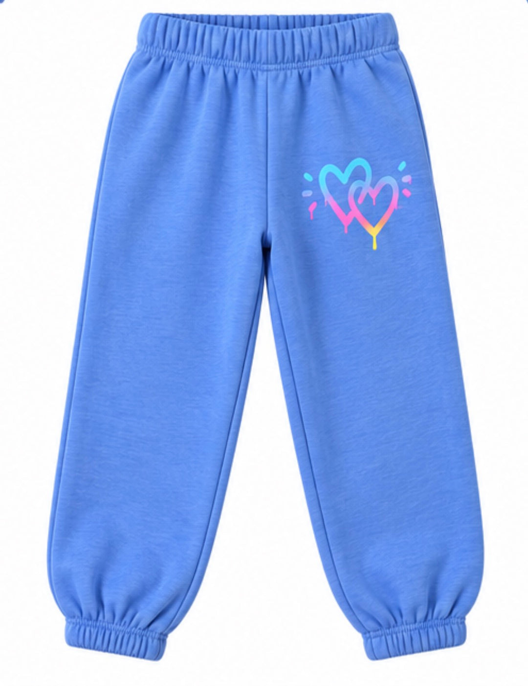 ICE BLUE OMBRE ICONS SWEATPANTS