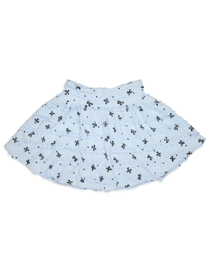 BOW KNIT SKIRT