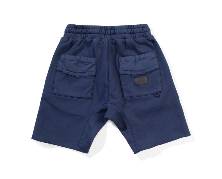 PATCH MIKEY SHORT - WASH DK DENIM