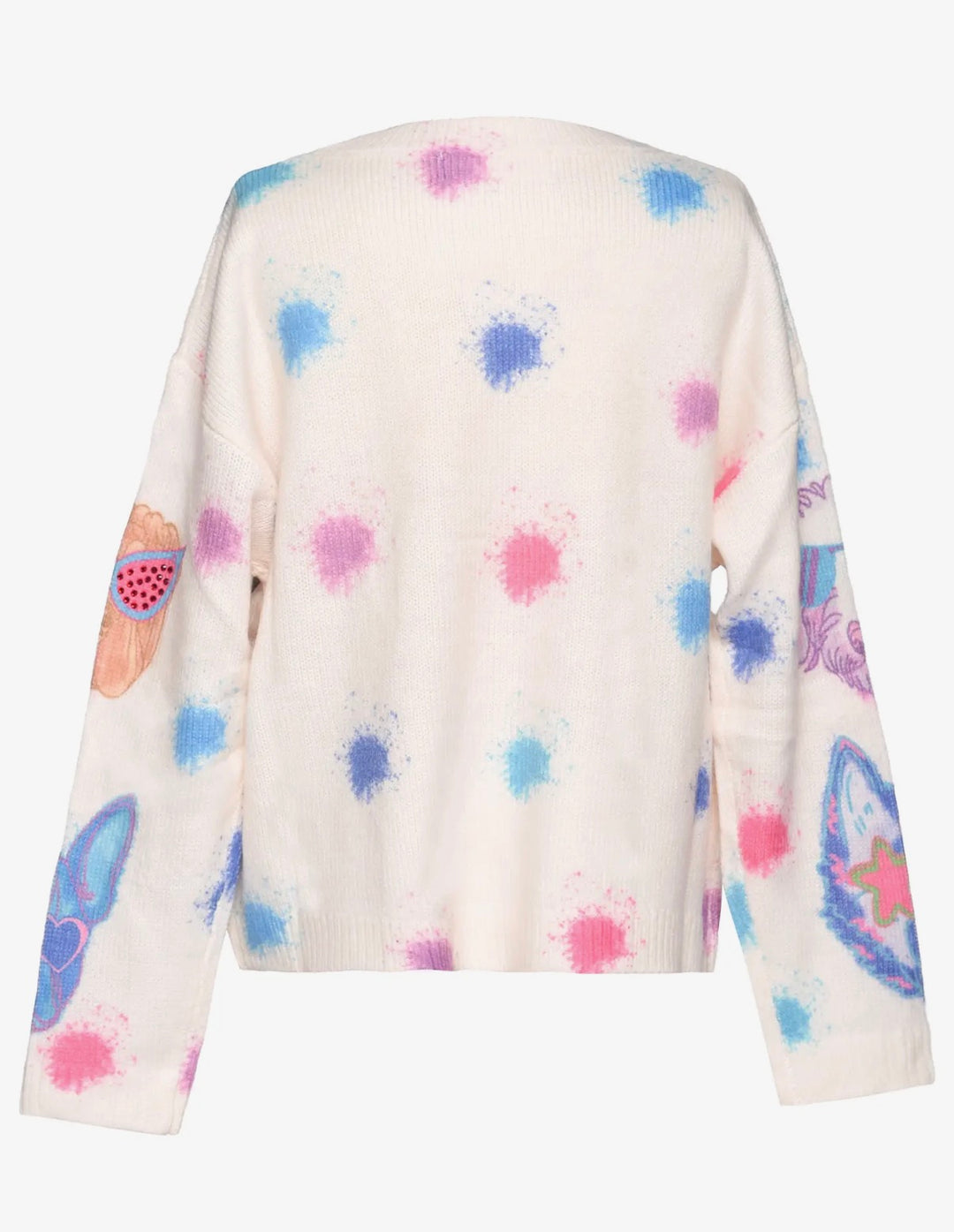 DOG PRINTED SWEATER