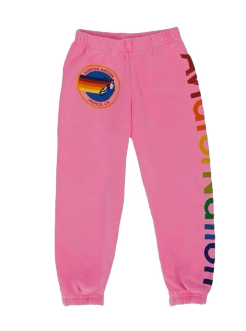 LOGO SWEATPANT | NEON PINK