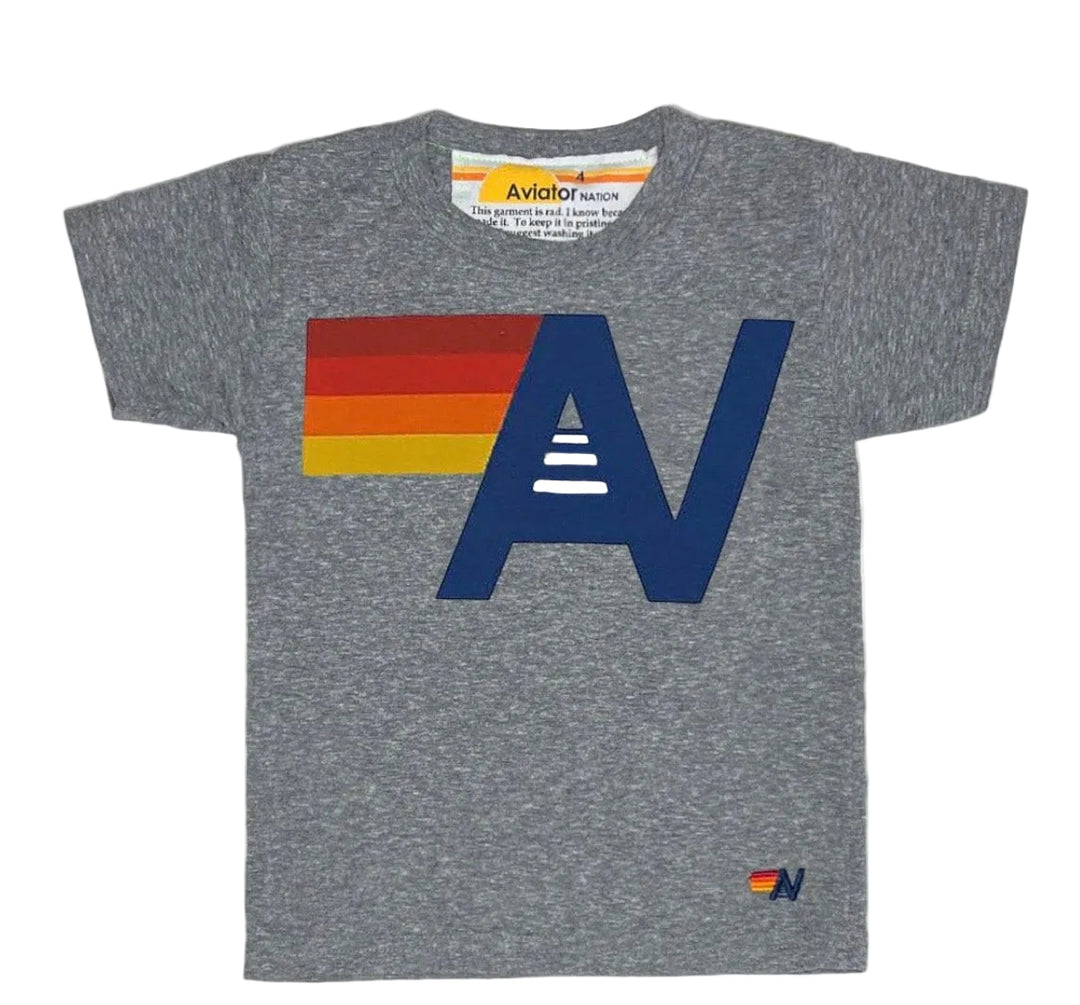 LOGO TEE | HEATHER GREY
