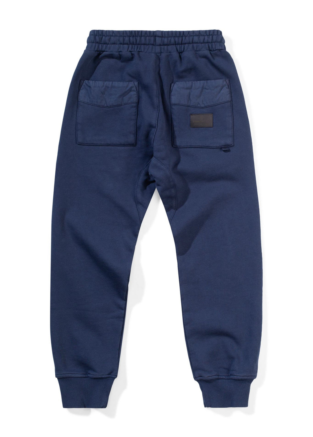 POPLIN PATCH PANT - WASH DK DENIM