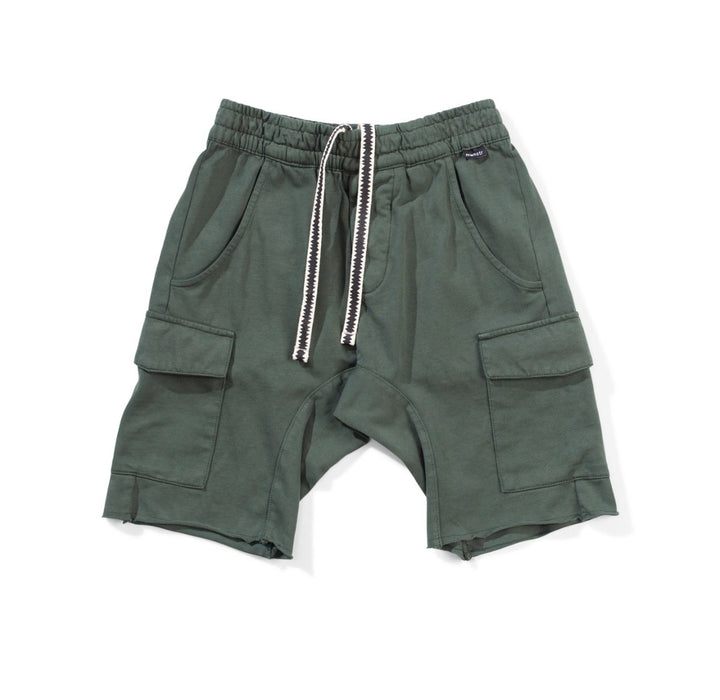 RUGBY CARGO SHORT - WASHED OCEAN GREEN