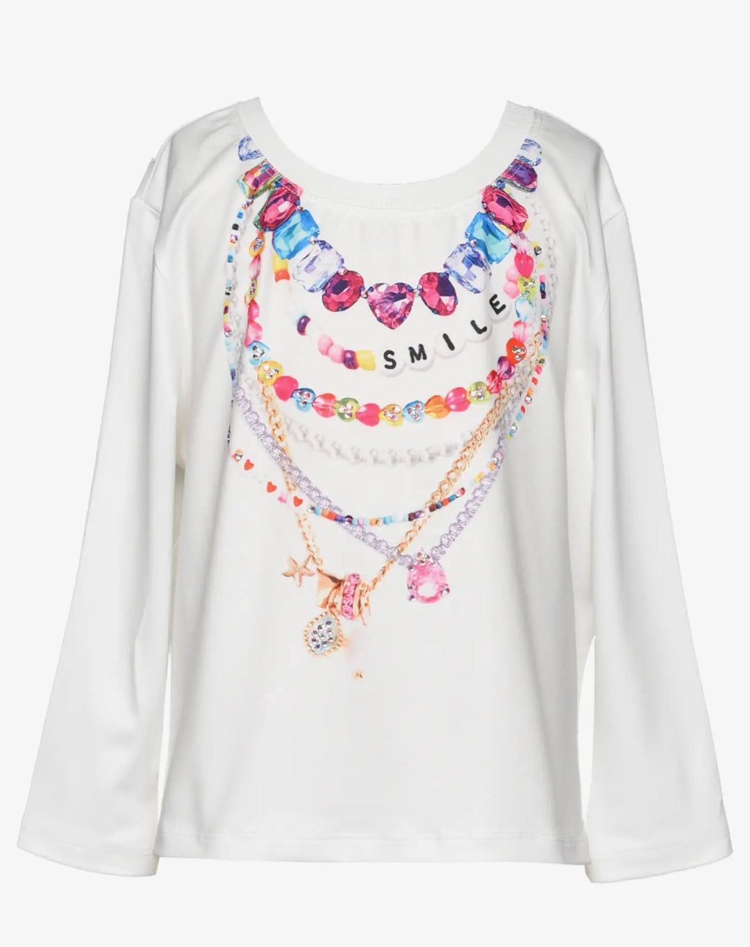 PRINTED NECKLACE TOP