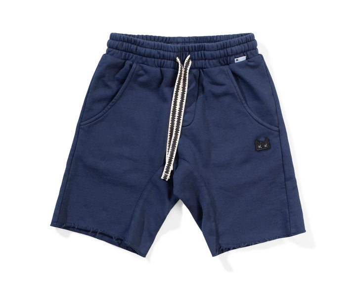 PATCH MIKEY SHORT - WASH DK DENIM