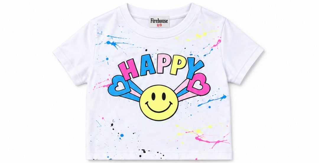 HAPPY SPLATTER TEE