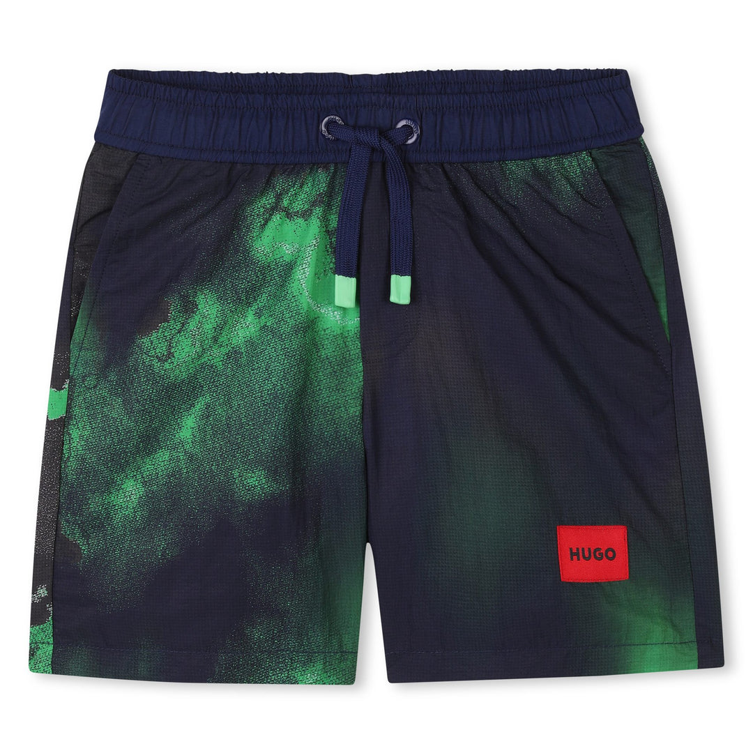 BOYS SWIM SHORT | NAVY/GREEN