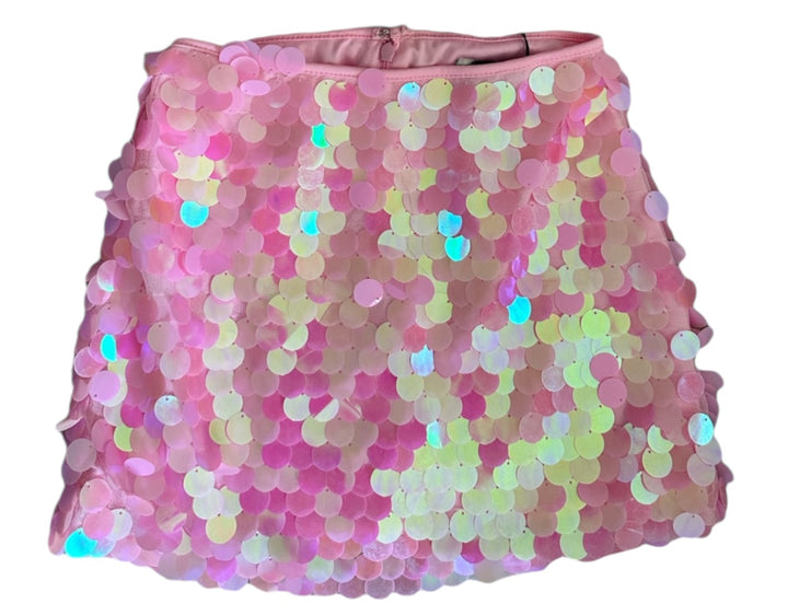 PINK PAILLETTE SKIRT