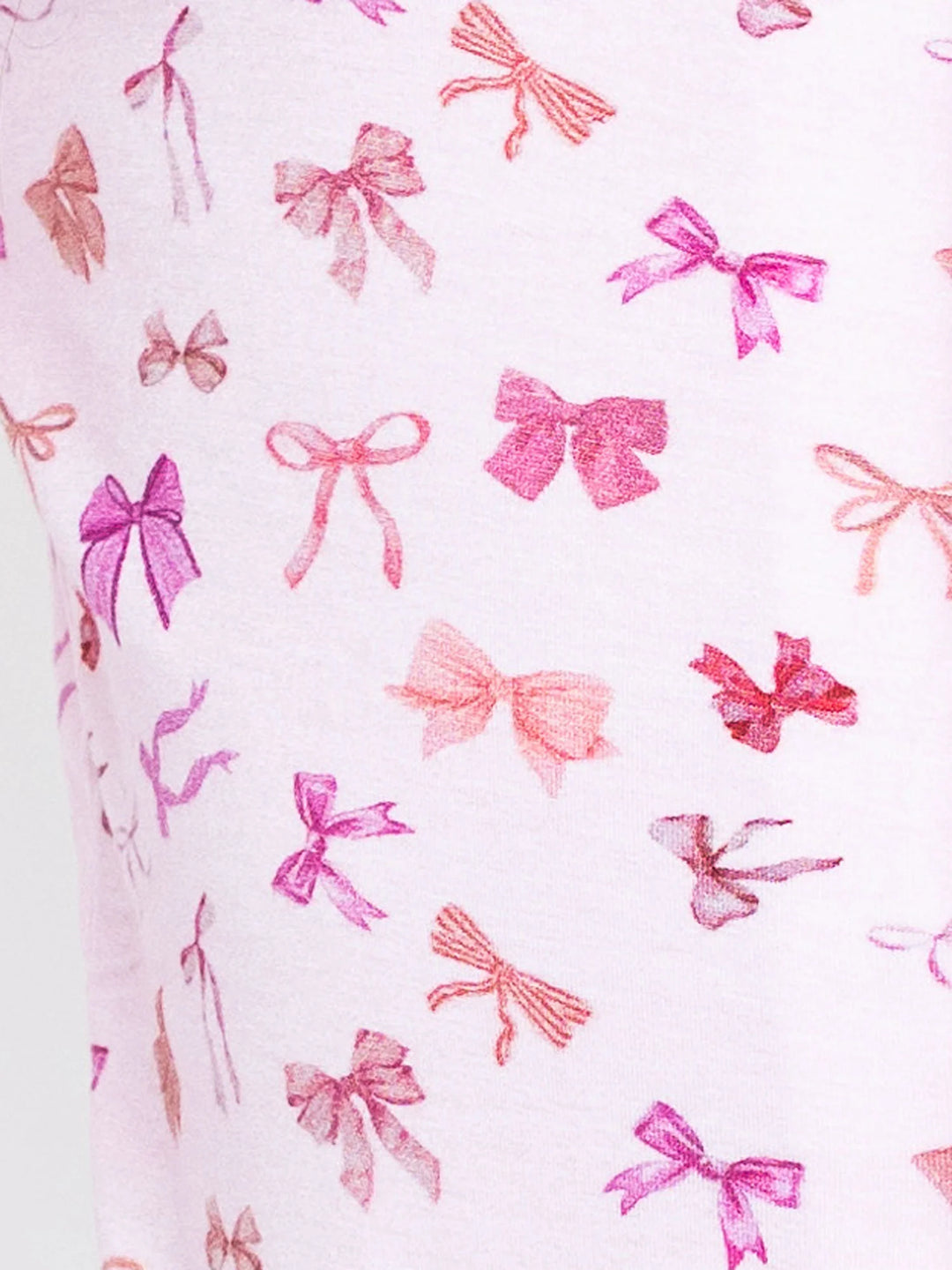 BOWS SHORT SLEEVE PAJAMA SET