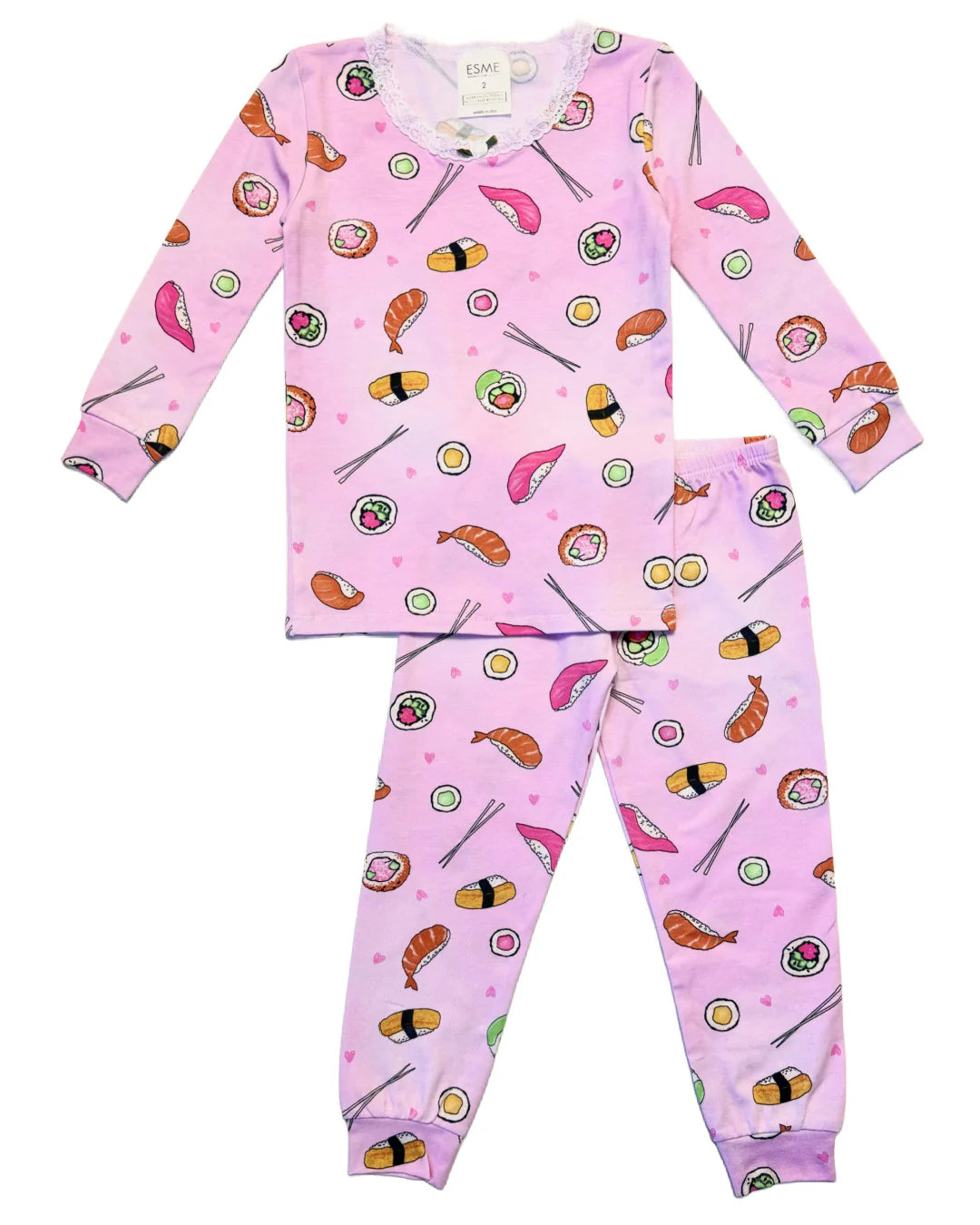 SUSHI FULL LENGTH PAJAMA SET