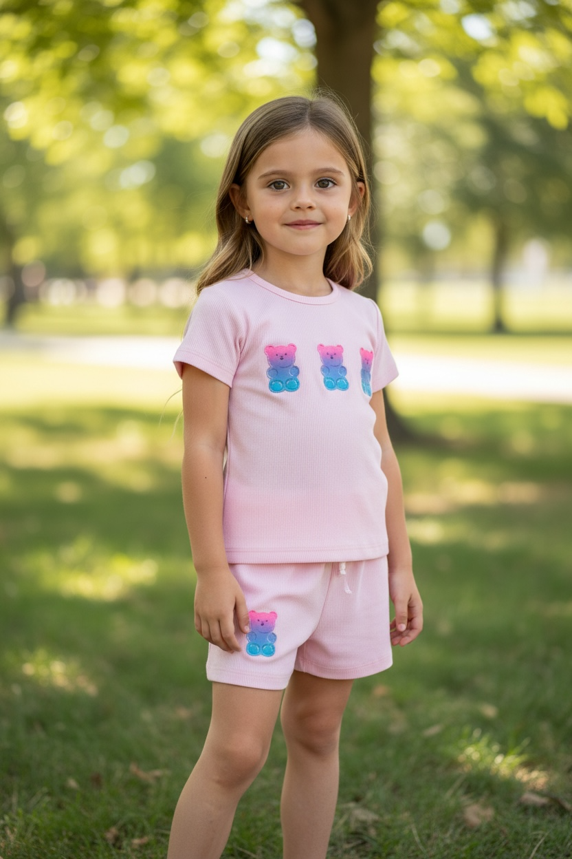 GUMMYBEAR SHORT SET