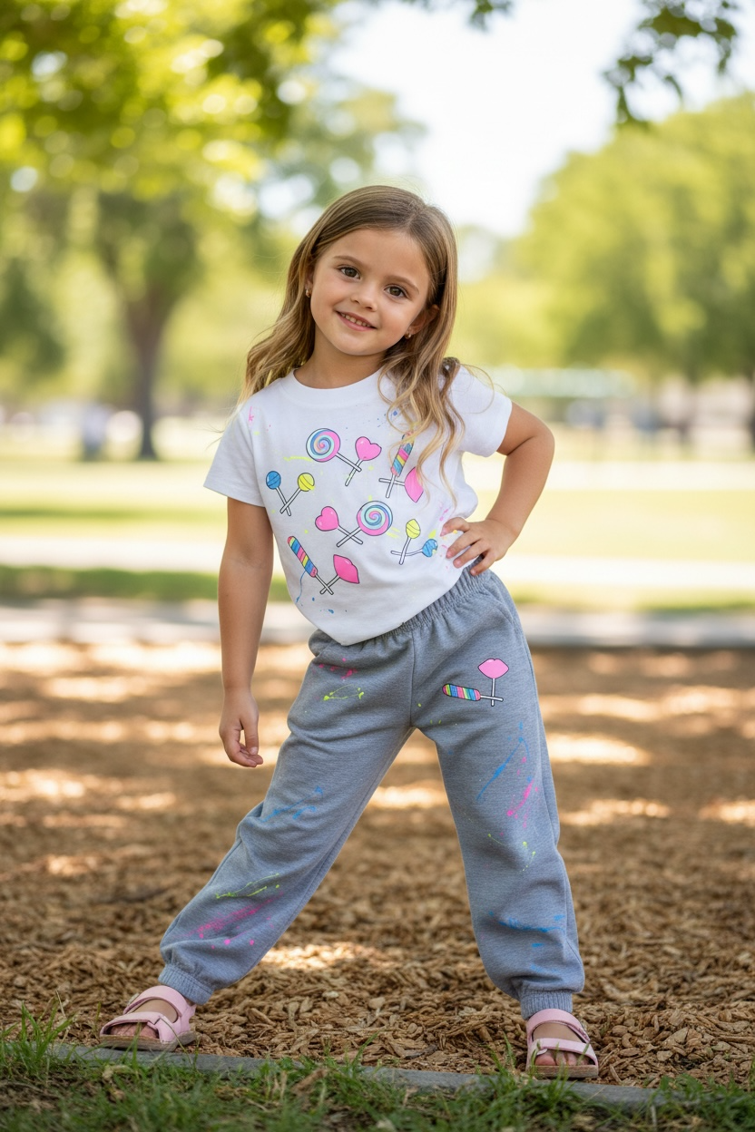 LOLLIPOP SPLATTER TEE