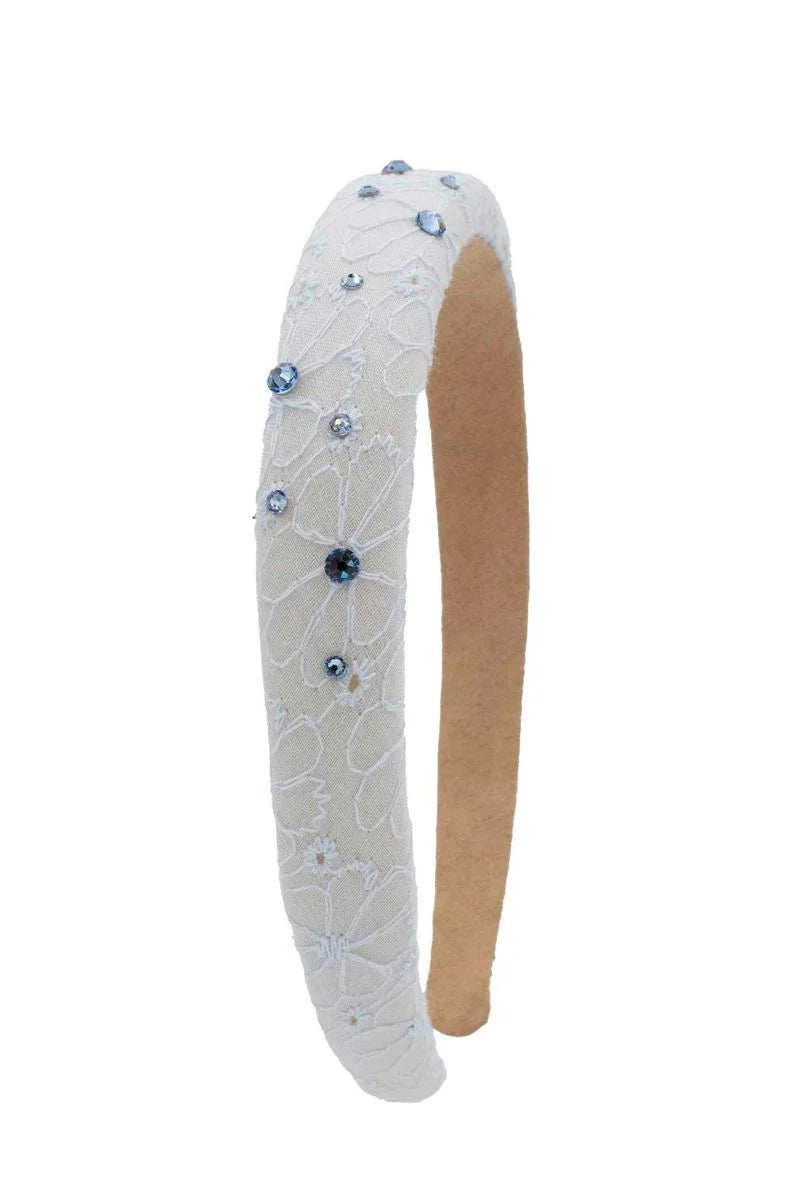 CRYSTALIZED EYELET HEADBAND