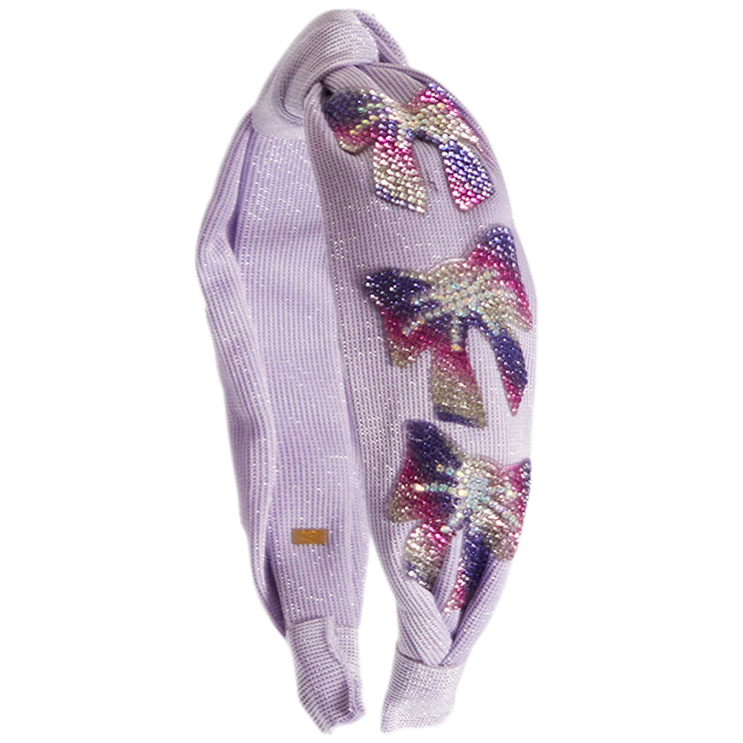 CRYSTALIZED BOW HEADBAND