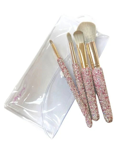 RHINESTONE MAKEUP BRUSH SET