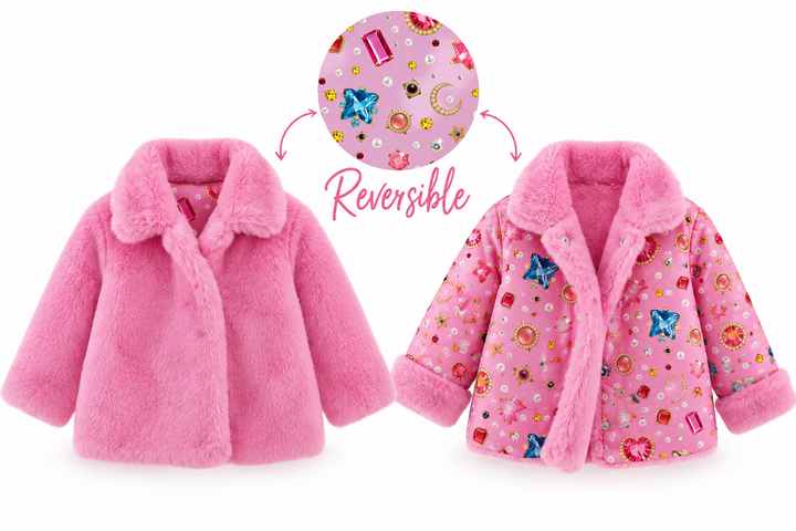 SADIE REVERSIBLE FAUX FUR COAT